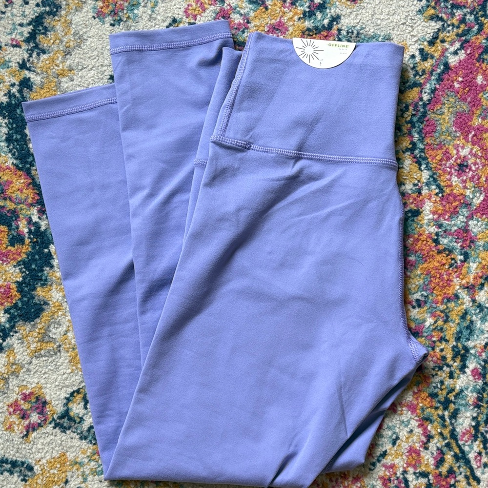 Aerie Lavender High-Rise Leggings- Spring 🌷Hyacinth